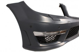 Pachet Exterior compatibil cu Mercedes C-Class W204 2007-2015 Facelift C63 Design - Img 5