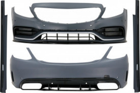 Pachet Exterior compatibil cu Mercedes C-Class W205 Sedan 2014-2020 C63 Design