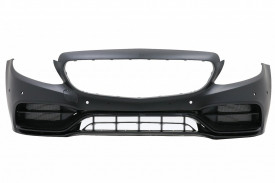 Pachet Exterior compatibil cu Mercedes C-Class W205 Sedan 2014-2020 C63 Design - Img 3