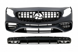 Pachet Exterior compatibil cu Mercedes S-Class Coupe C217 2015-2021 S65 Design - Img 2