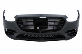 Pachet Exterior compatibil cu Mercedes S-Class W223 Limousine 2020-> S450 Design Night Package - Img 4