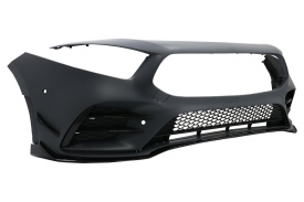 Pachet Exterior Complet compatibil cu Mercedes A-Class W177 5 Usi Hatchback 2018-> A35 Design - Img 7