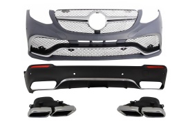 Pachet Exterior Complet compatibil cu Mercedes GLC SUV X253 2015-2019 GLC63 Design - Img 1