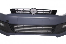 Pachet Exterior Complet compatibil cu VW Polo 2009-2017 R-Line Design - Img 4