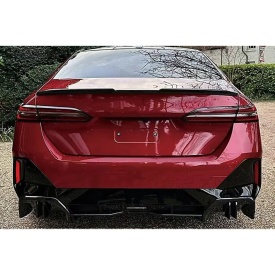 Pachet Tuning Exterior Aero compatibil cu BMW Seria 5 G60 M-Tech 2023-> Black Knight Design Negru Lucios - Img 22