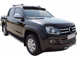 Parasolar parbriz compatibil cu VW Amarok 2010->, fibra, nevopsit - Img 1