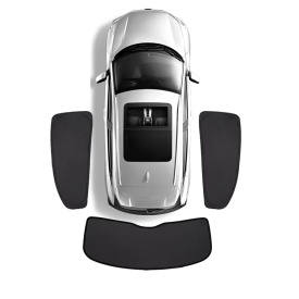 Perdele interior Dacia Logan 1 2004-2012 sedan, luneta si 2 laterale spate