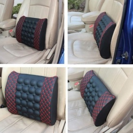 Perna auto cu masaj pentru masina, alimentare 12V, 2 functii - Img 2