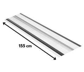 Praguri laterale tip treapta Universale, lungime 155 cm, Grey Design, incomplete - Img 2