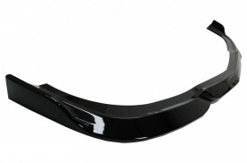 Prelungire Bara Fata compatibil cu Mercedes C-Class W204 Sport Line Facelift (2011-2015) Negru Lucios - Img 6