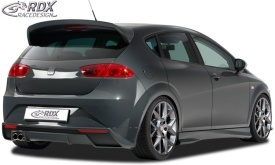 Prelungire bata spate, Extensie bara spate, difuzor compatibil cu Seat Leon II 2009-2012 FL, bara standard - Img 2
