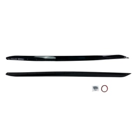 Prelungire praguri laterale compatibile cu BMW seria 3 G20 2018->, negru lucios - Img 3