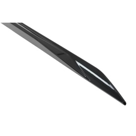 Prelungire praguri laterale compatibile cu BMW seria 5 G60 G80 2024->, negru lucios - Img 7