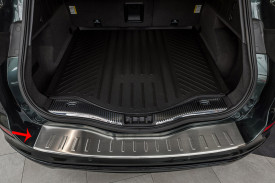 Protectie inox bara spate compatibil Ford Mondeo V SW Break 2014-2021 - Img 2