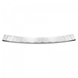 Protectie inox bara spate compatibil SKODA OCTAVIA 2 II Sedan sau Combi 2004-2008 - Img 1