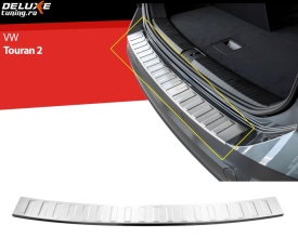 Protectie inox bara spate compatibil VW Touran II 2015-> - Img 4