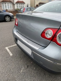 Protectie inox bara spate VW PASSAT B6 2005-2010 Sedan - Img 3