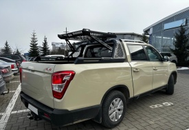 Rollbar cu portbagaj metalic compatibil Ssangyong Musso 2019-> SDX 4WD Off-road - Img 8