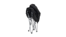 Scaun pliabil pentru camping, plaja, pescuit sau gradina, culoare negru, Outwell Folding Furniture Casilda - Img 2