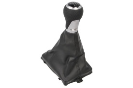 schimbator viteze cu rama si manson compatibil cu Audi A4 B8 2007-2015 negru, 6 viteze - Img 1