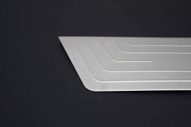Ser 3 ornamente inox praguri compatibile VW T5 Tansporter Caravelle Multivan 2004-2015 (3 piese) - Img 3