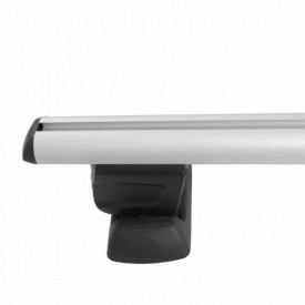 Set 2 Bare portbagaj auto din aluminiu lungime totala 120 cm, deschidere 113 cm, cu prindere in puncte fixe pe plafon - Img 4