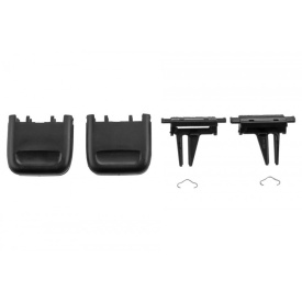 Set 2 bucati butoane glisare reglaje ventilatie fata Porsche Macan 2014-2023 - Img 2