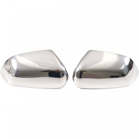 Set 2 Capace cromate de oglinda compatibil VW T-ROC 2017->, inox - Img 3