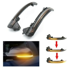 Set 2 Lampi LED Semnalizare Dinamice compatibil cu Audi A6 C7 2011-2018, Fumurii - Img 6