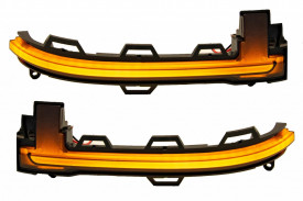 Set 2 Lampi Semnalizare Oglinzi compatibil cu BMW X3 F25 LCI 2014-2017 X4 F26 2014-2018 X5 F15 X5M F85 2013-2018 X6 F16 X6M F86 2014->, geam clar - Img 1