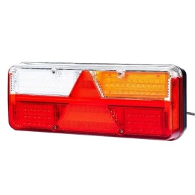 Set 2 Lampi stop FULL LED, 6 functii, stanga dreapta, Kingpoint FT-500 LED, cu cabluri, Fristom - Img 2
