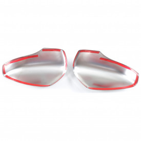 Set 2 ornamente din inox capace de oglinda compatibil RENAULT CLIO IV 2012-2019 - Img 4