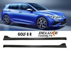 Set 2 praguri laterale compatibil cu VW Golf 8 VIII 2022->, R-Line Design - Img 2
