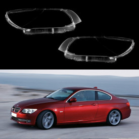 Set 2 sticle faruri pentru BMW Seria 3 E92/E93 Coupe/Cabrio Facelift LCI (2009 - 2013) - Img 1
