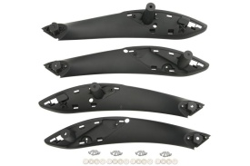 Set 4 Manere plastic interior Negru compatibil BMW seria 3 F30 F31 2012- 2018