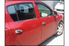 Set 4 ornamente inox chedere geam DACIA SANDERO 2012-2020 - Img 2