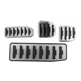 Set 4 Ornamente pedale sport compatibil compatibil Jaguar XE 2015-2024, XF 2017-2024, F-Pace 2016-2025 Manuala - Img 4