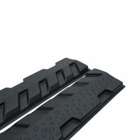 Set 6 Protectii laterale pentru usi compatibile Mitsubishi L200 2019->, plastic ABS calitate Premium - Img 9
