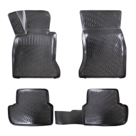 Set covorase auto cauciuc BMW Seria 5 G30 2017-> forma tavita