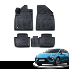 Set covorase auto cauciuc MG MG4 2022->, forma tavita 3D - Img 4