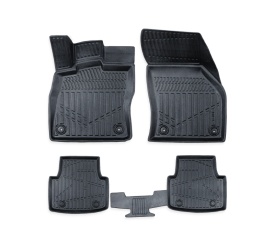 Set covorase auto cauciuc Skoda Octavia 4 IV 2020-2025, forma tavita 3D