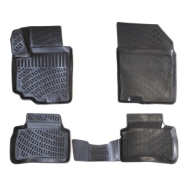 Set covorase auto cauciuc Suzuki Swift 2010-2017 forma tavita - Img 1