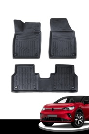 Set covorase auto cauciuc VW ID5 2021->, forma tavita 3D - Img 4