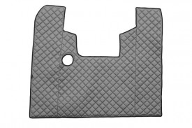 Set covorase camion, piele ecologica compatibil cu SCANIA R 1995-2005 Gri, MANUALA - Img 2