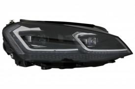 Set faruri LED compatibil cu VW Golf 7 VII 2012-2017 R-Line Look cu Semnal Dinamic - Img 2