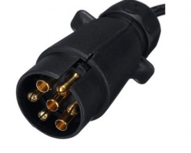 Set Lampi cu 5 functii si cablu de 7,5m cu priza si magnet, 12/24v, 100x10mm, peridoc , remorcuta - Img 2