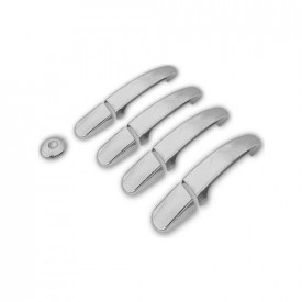 Set ornamente cromate manere portiere compatibile FORD CUSTOM 2012->