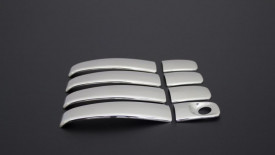 Set ornamente cromate manere portiere compatibile Opel Vivaro 2001-2014 - Img 2