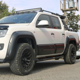 Set protectii aripa overfendere, compatibil Volkswagen Amarok 2010-2019, plastic ABS, calitate Premium - Img 5