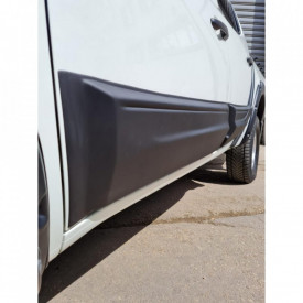 Set Protectii laterale pentru usi compatibile Mitsubishi L200 2007-2014, plastic ABS - Img 2
